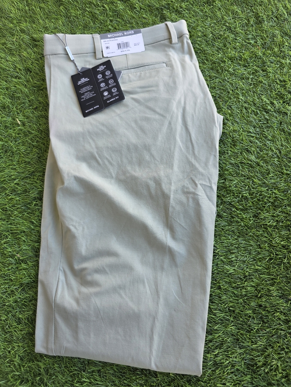 Michael Kors Men's Classic Dress Pants 32x32 NWT $95 MSRP Mint Career Formal - Picture 2 of 7